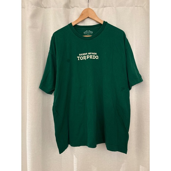 Sierra Nevada Other - Sierra Nevada Torpedo Extra IPA Beer Graphic T-Shirt Green Mens XL Made in USA